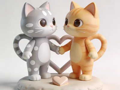 Loving cats