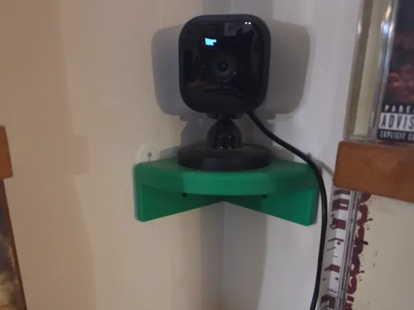 Étagère d'angle pour caméra
