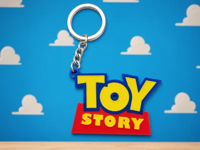 Toy Story Logo Keychain