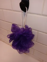 Crochet pour éponge de bain — photo 1