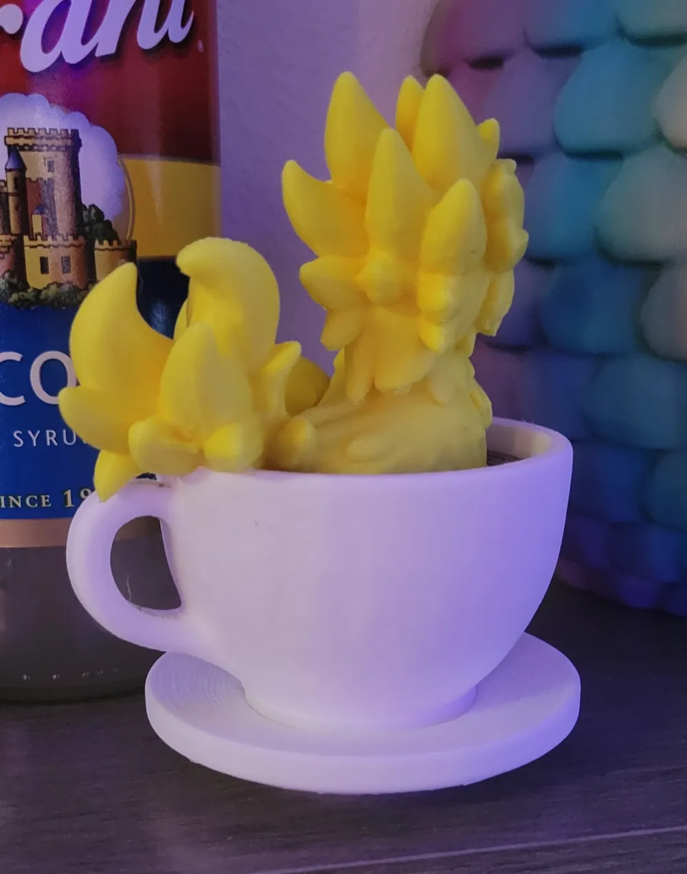 Chocobo Coffee Figure - MakerWorld 3D Model | 3Drop