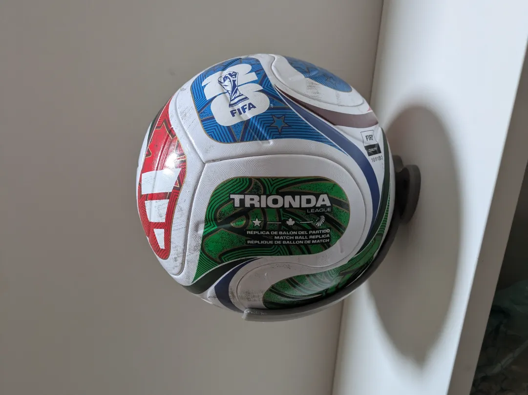 Ball Wall Mount / Ball Holder - Free 3D Print Model - MakerWorld