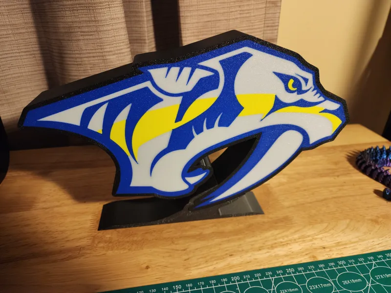 Nashville Predators NHL Light Box