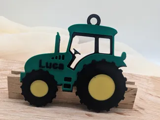 Tractor Ornament/Keychain