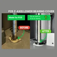 Bigger inner hole to increase resistance to grease