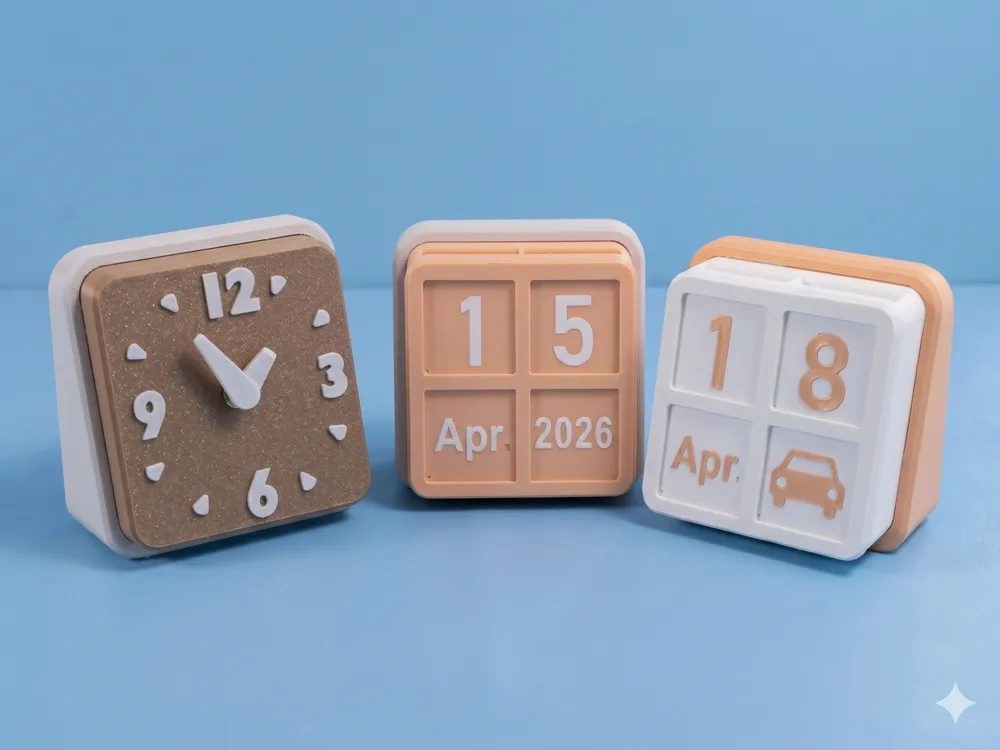 Customizable Modular Perpetual Calendar - Free 3D Print Model - MakerWorld