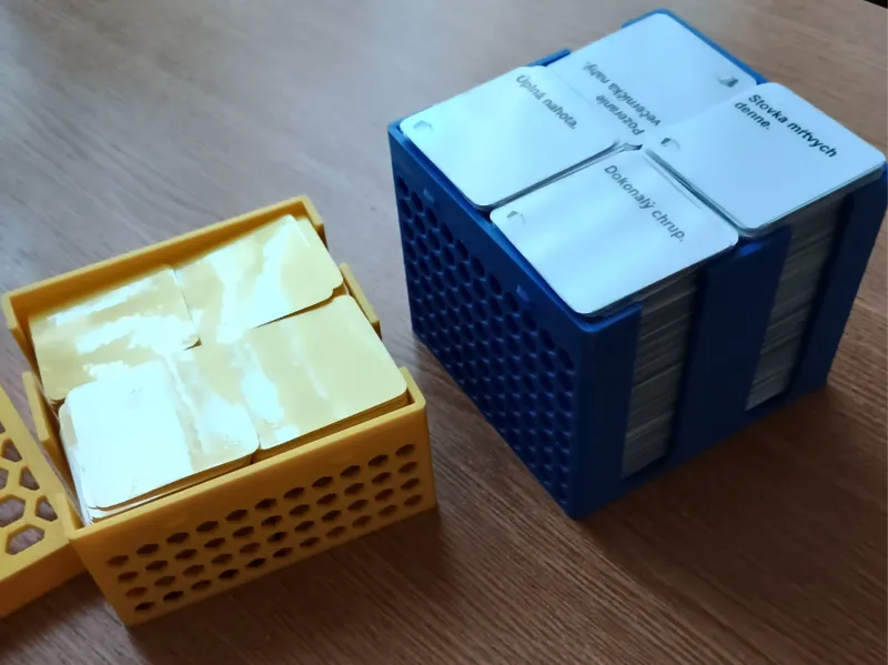Cards againts humanity storage boxes