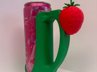 Strawberry Slim Can Holder (Alani 12oz Skinny Can)