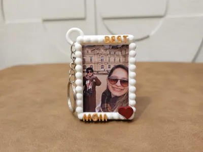 Best Mom Keychain