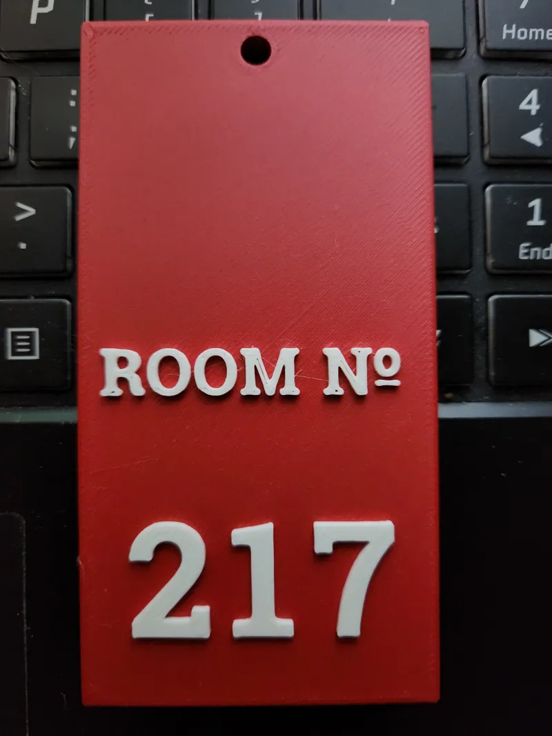 Room 217 Keyfob (The Shining)