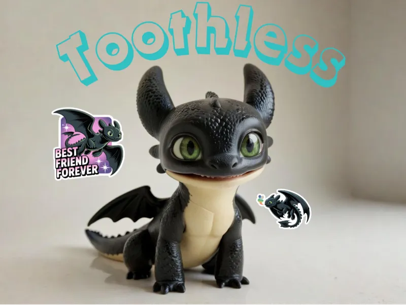 Toothless! How to Train Your Dragon