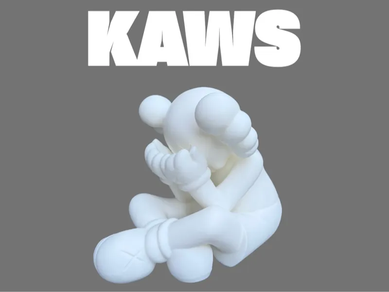 Kaws "Separated" Vinyl Display Figure - Fast print