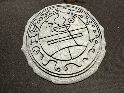 D&D Magic Circle on Stone – 3D Printable Terrain