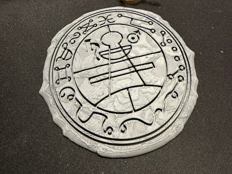 D&D Magic Circle on Stone – 3D Printable Terrain