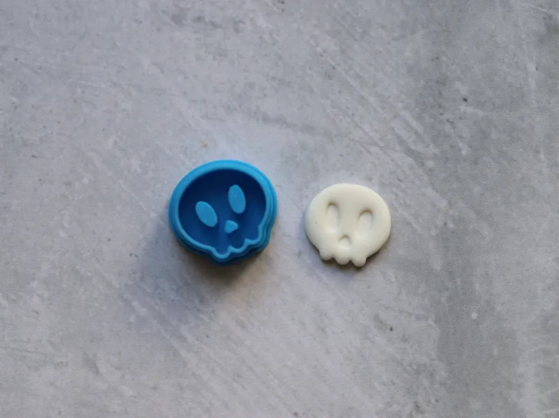 Skull Polymer Clay Cutter