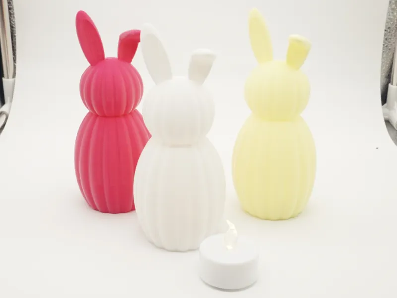 Simple Easter Bunny ( tealight compatible )