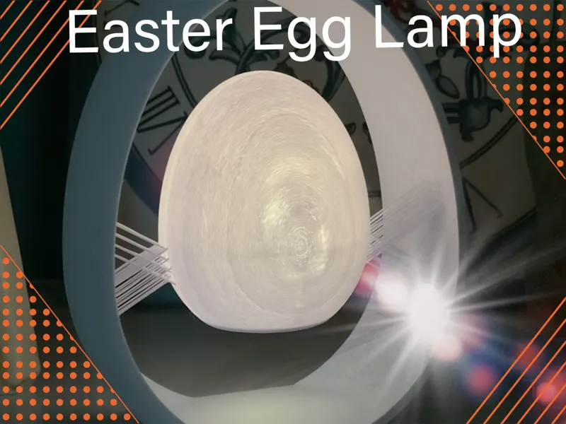 Easter Egg Lamp