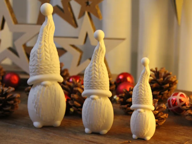 Gustav der Weihnachts-Gnom – gemütliche Winterdeko