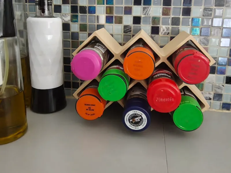 Parametric Spice Rack