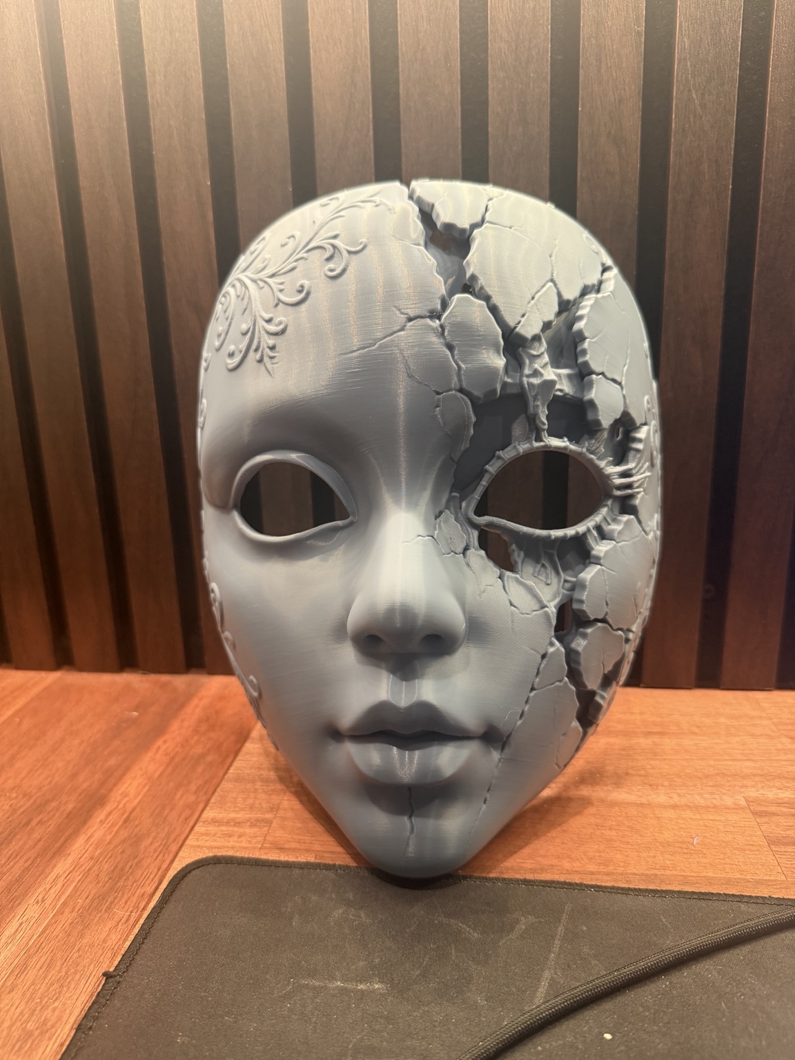 Shattered Porcelain Doll Mask - 1