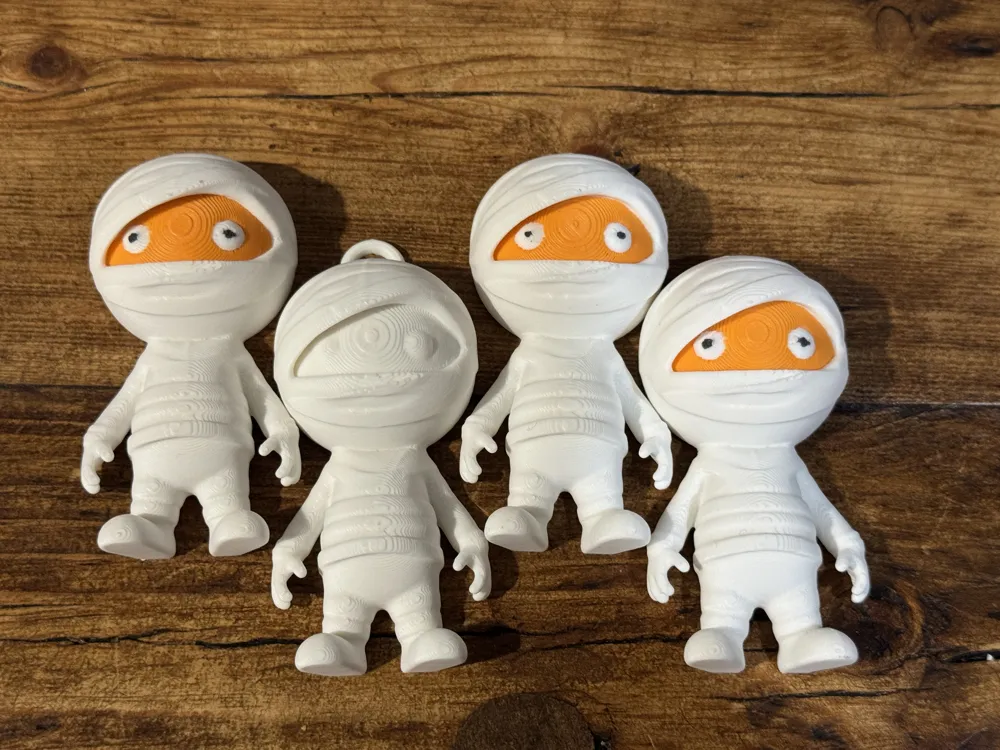Cute Mummy - Free 3D Print Model - MakerWorld