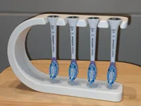 Range-têtes de brosse à dents Philips Sonicare (x4) — photo 1