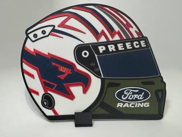 Ryan Preece Daytona 500 Helmet Side Profile NASCAR