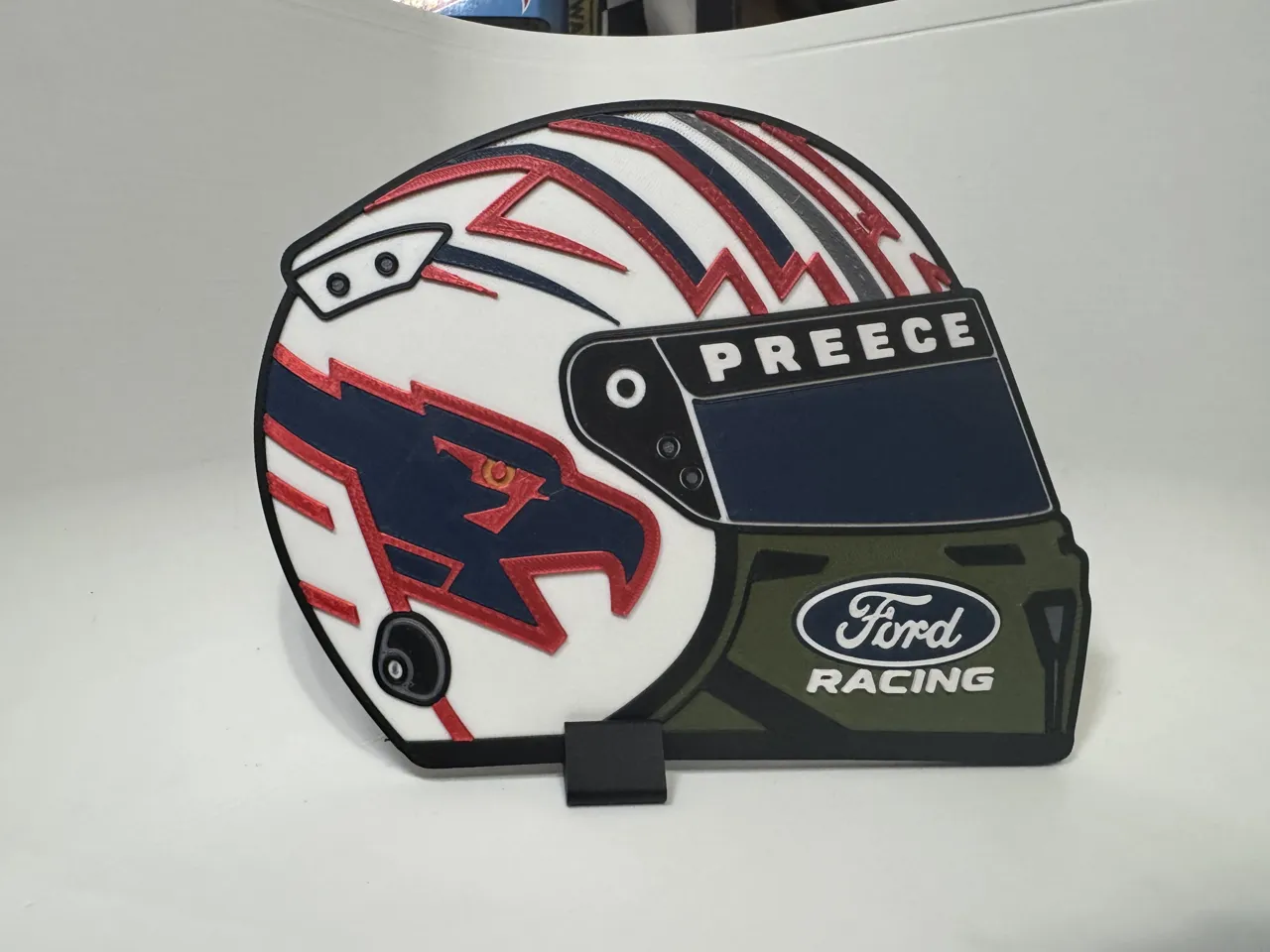 Ryan Preece Daytona 500 Helmet Side Profile NASCAR view 2