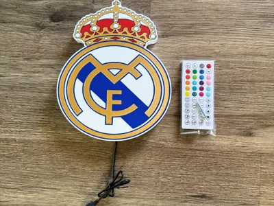 Real Madrid box light 