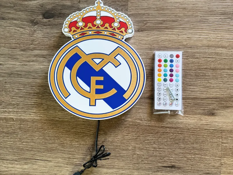 Real Madrid box light 