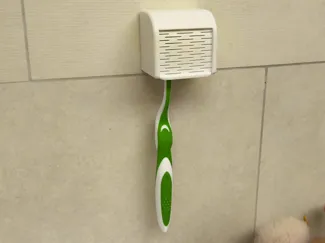 Wall-Mounted Toothbrush Holder
