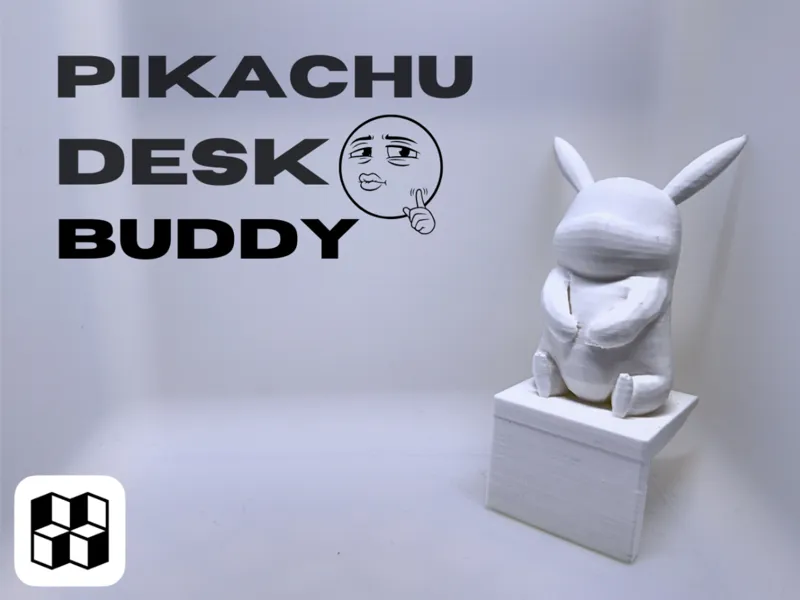 Pikachu Statue Desk Buddy
