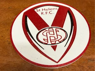 st helens rfc coaster 