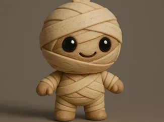 cute mummy 3D model