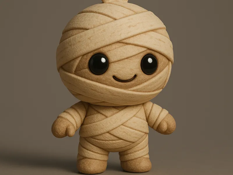 cute mummy 3D model