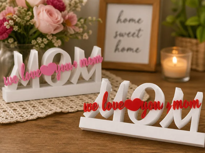 We Love You Mom Gift Idea - Mothers Day Gift