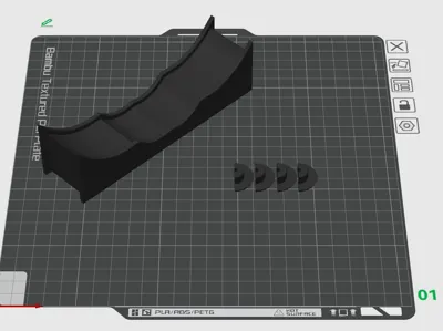 Base stand and usb LED Passthrough.