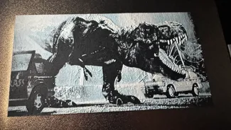 Jurassic Park Rex Breakout Hueforge