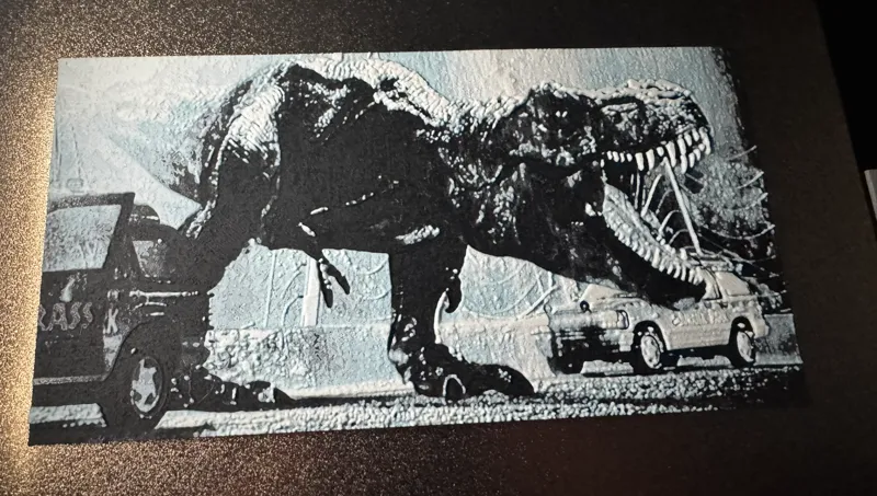 Jurassic Park Rex Breakout Hueforge