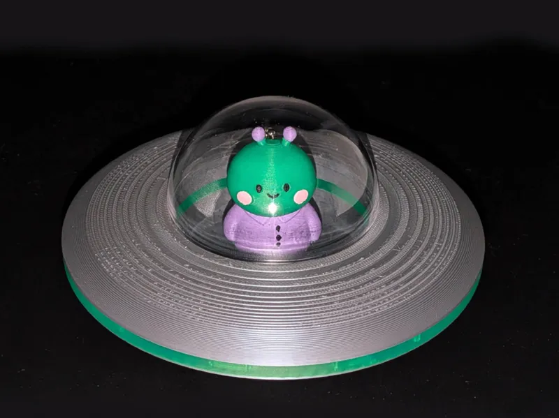 Cute Little Flying Saucer