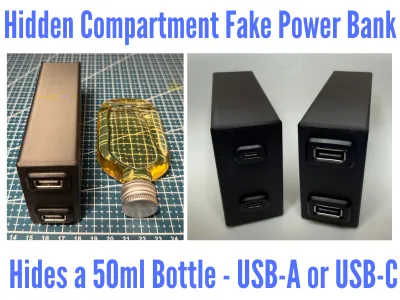 Hidden Compartment Fake Power Bank