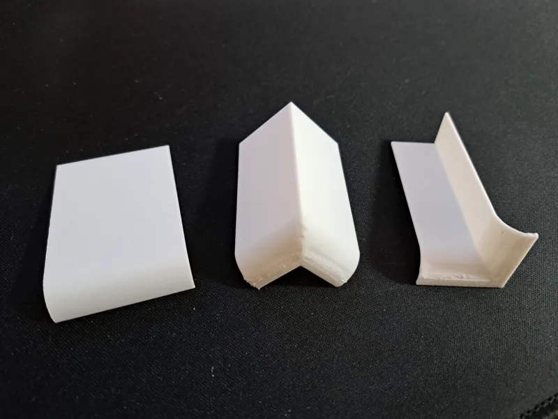 Ecken für Sockelleisten