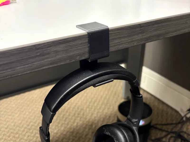headphone hook - under desk