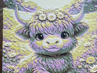Highland Cow Hueforge