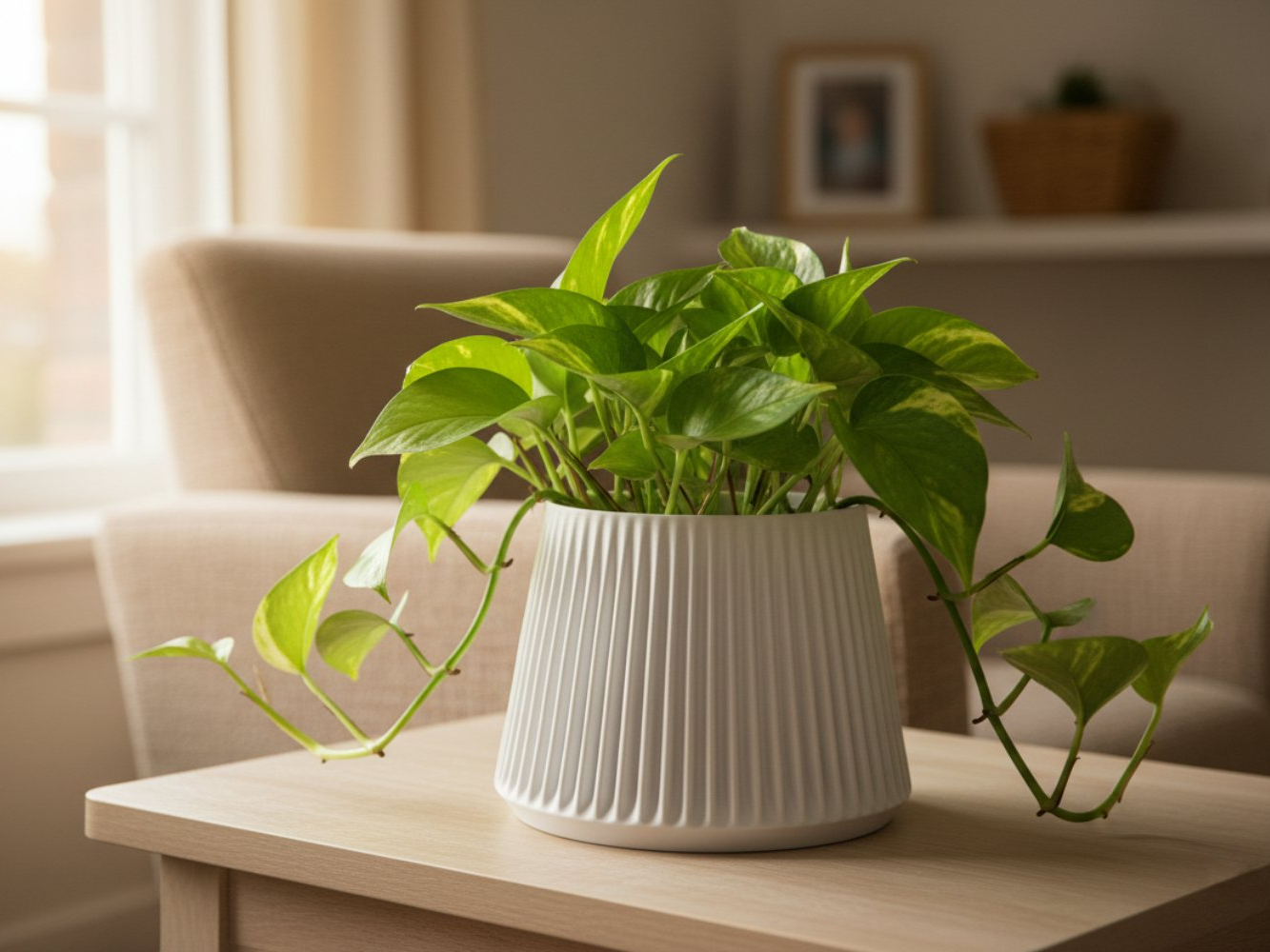 Flower planter - modern design and very stable