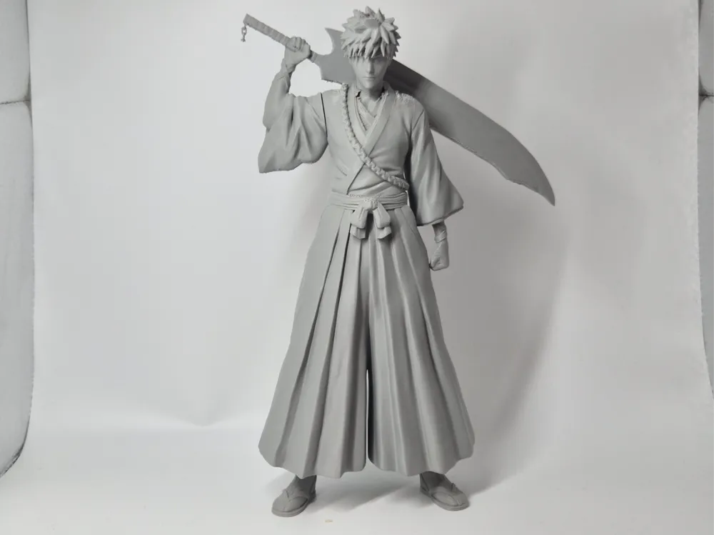 Figura decorativa: Bleach: Ichigo Kurosaki. Referencia del modelo original.