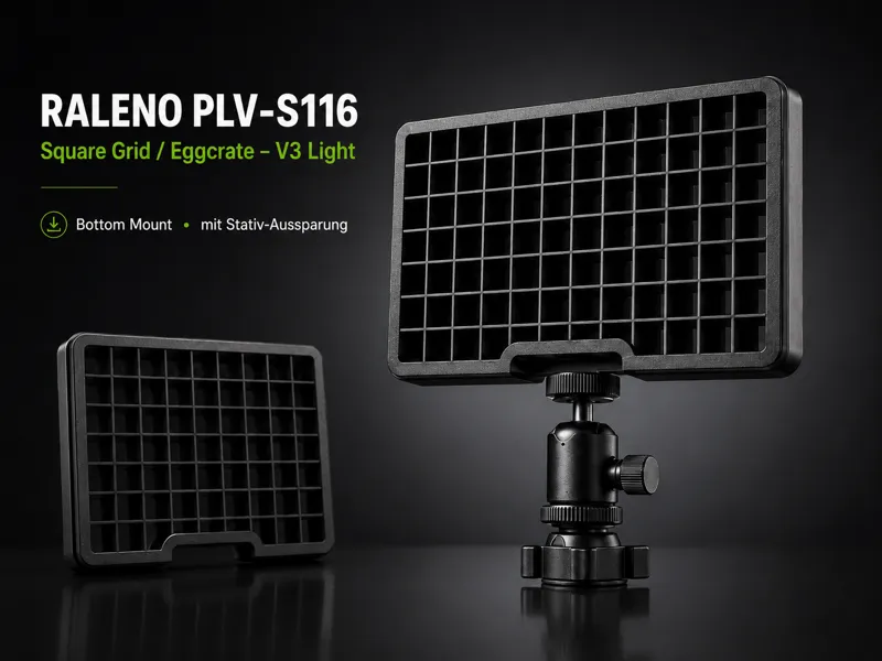 RALENO PLV-S116 Square Grid / Eggcrate