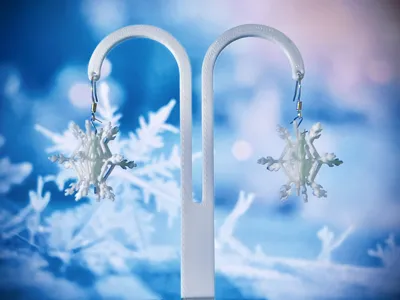 Snowflake Earrings