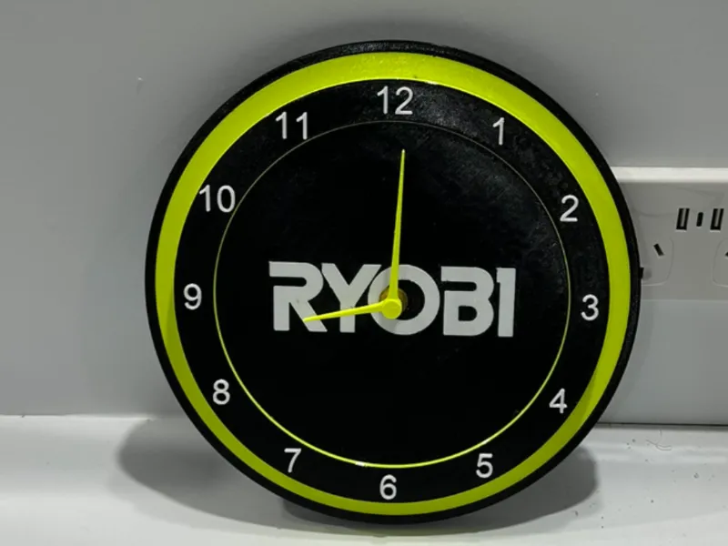 Ryobi Round Clock - Large
