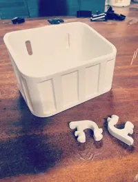 0.2mm layer, 3 walls, 15% infill NO SUPPORT